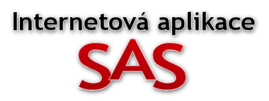 Internetová aplikace SAS